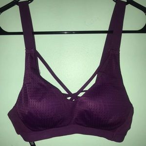 Victoria secret purple sports bra